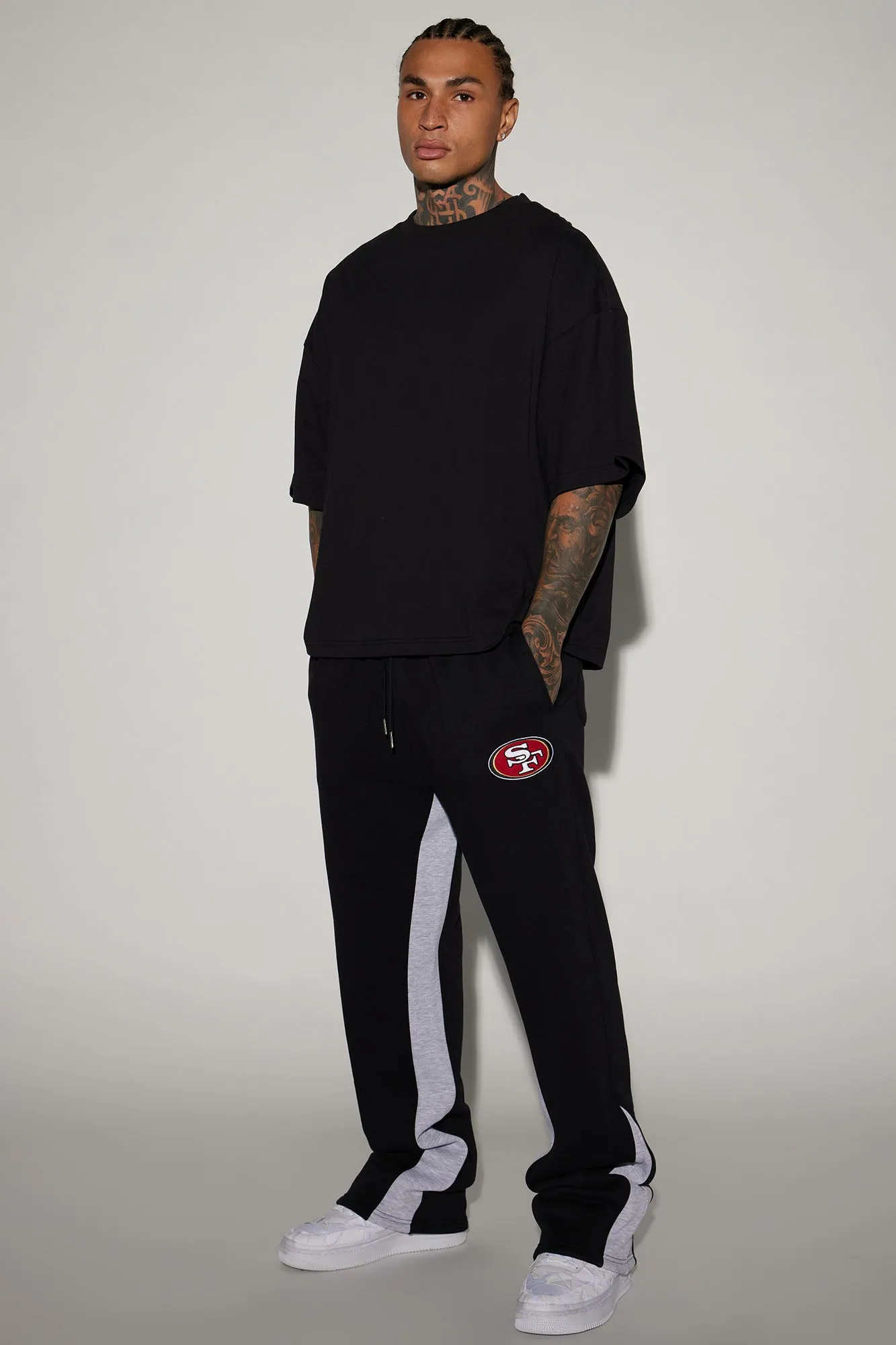 49ers Chill Time Sweatpant - Black