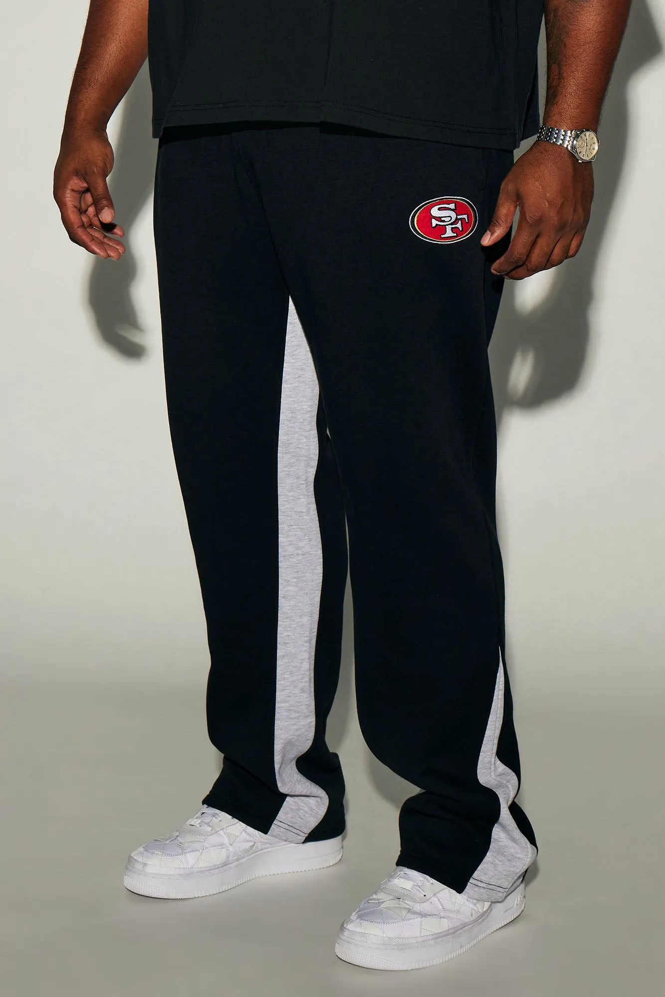 49ers Chill Time Sweatpant - Black