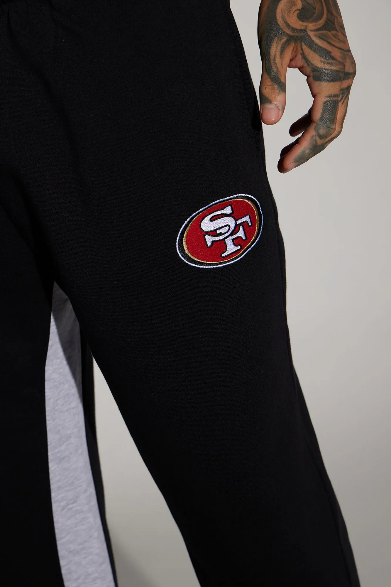 49ers Chill Time Sweatpant - Black