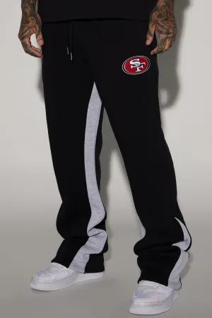 49ers Chill Time Sweatpant - Black