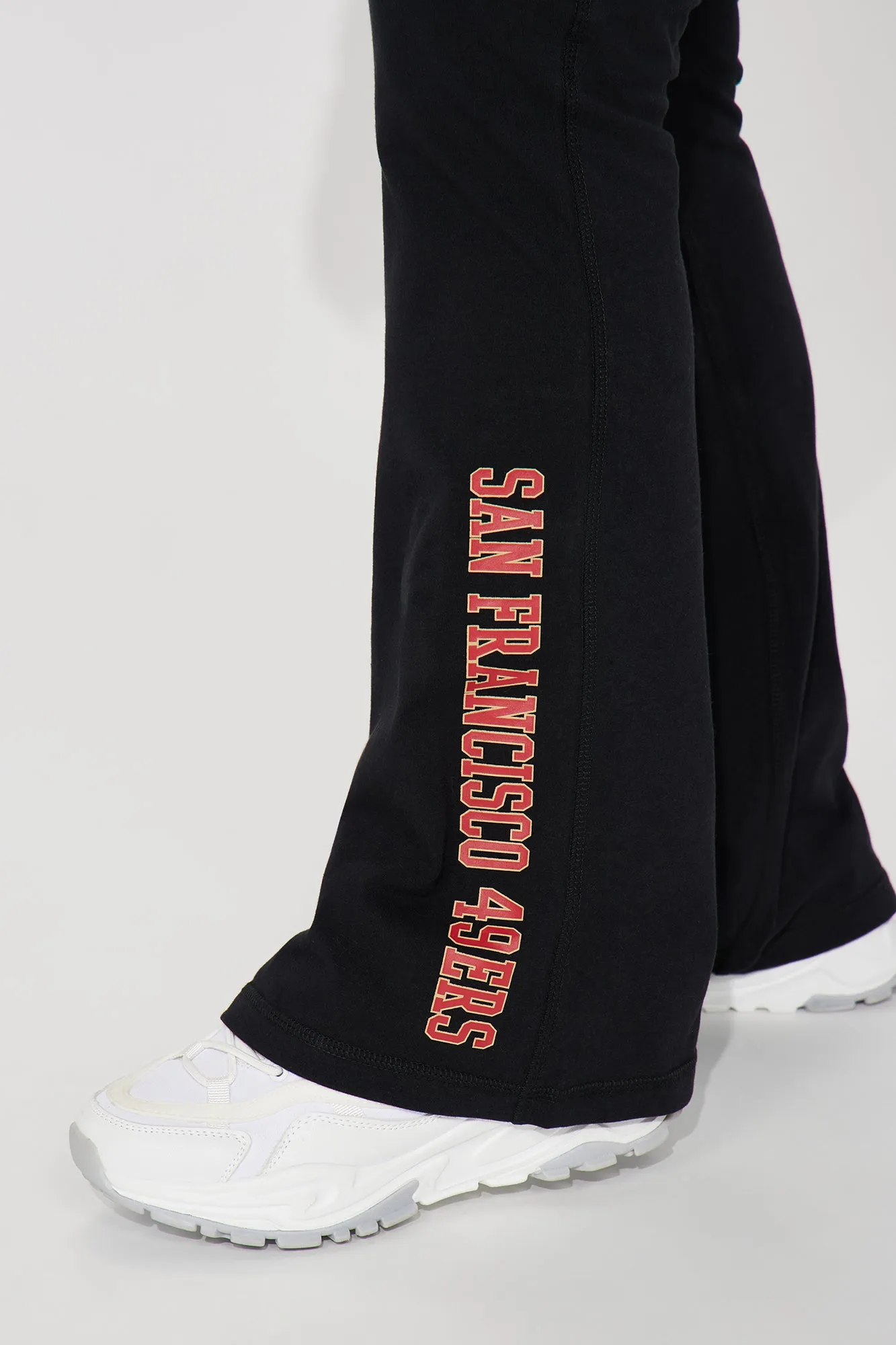 49ers Half Time Show Flare Pant - Black