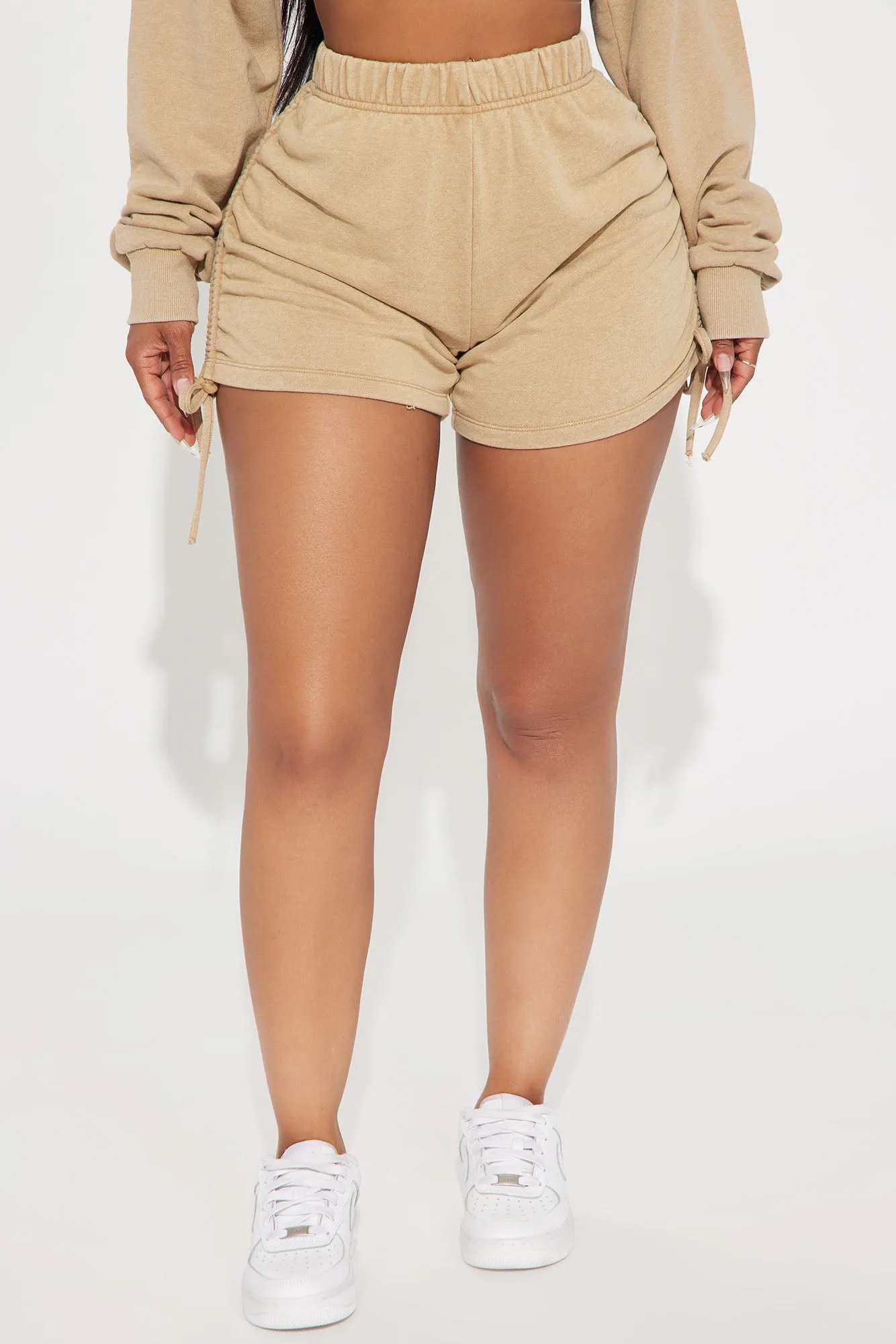 A Flight Away Lounge Short - Taupe