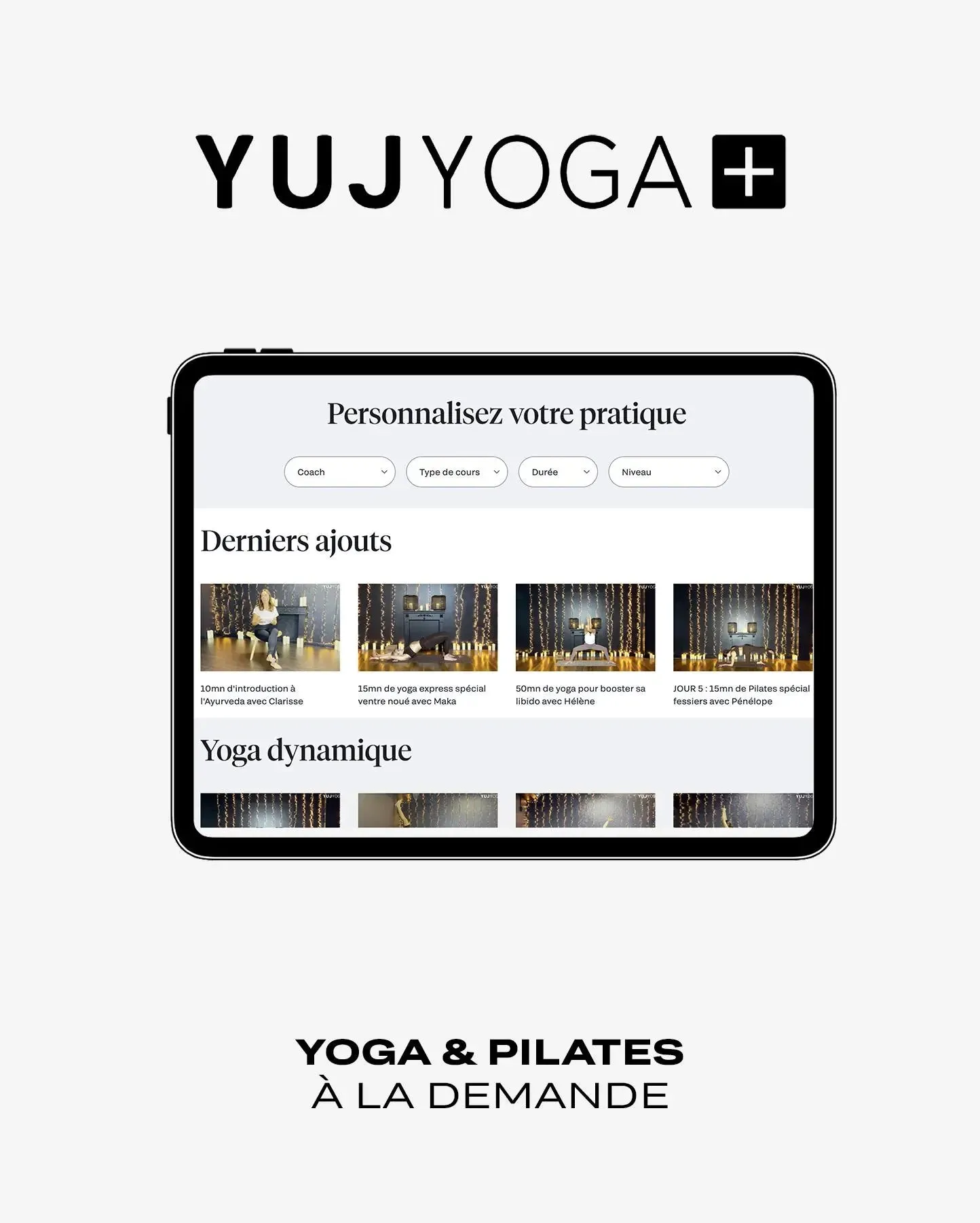 Abonnement YUJ YOGA  