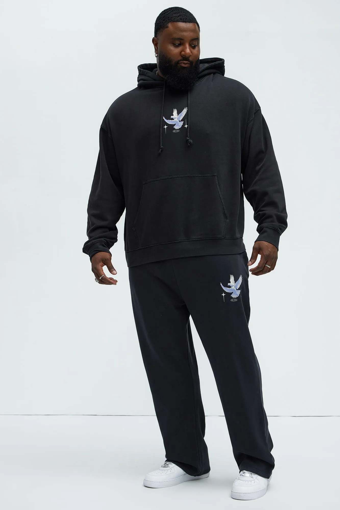 Above It All Sweatpants - Black