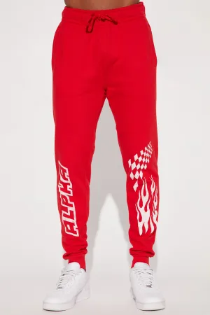 Alpha Joggers - Red