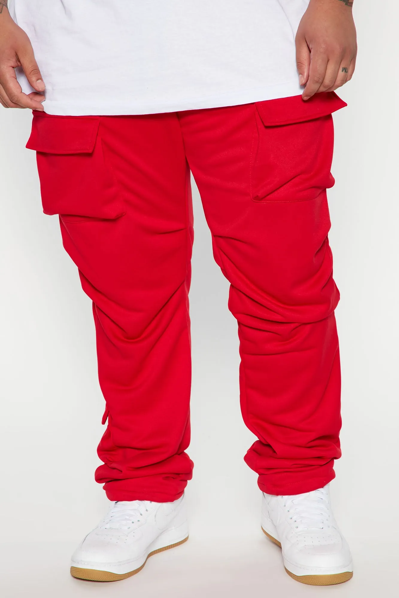 Always On Cargo Jogger - Red