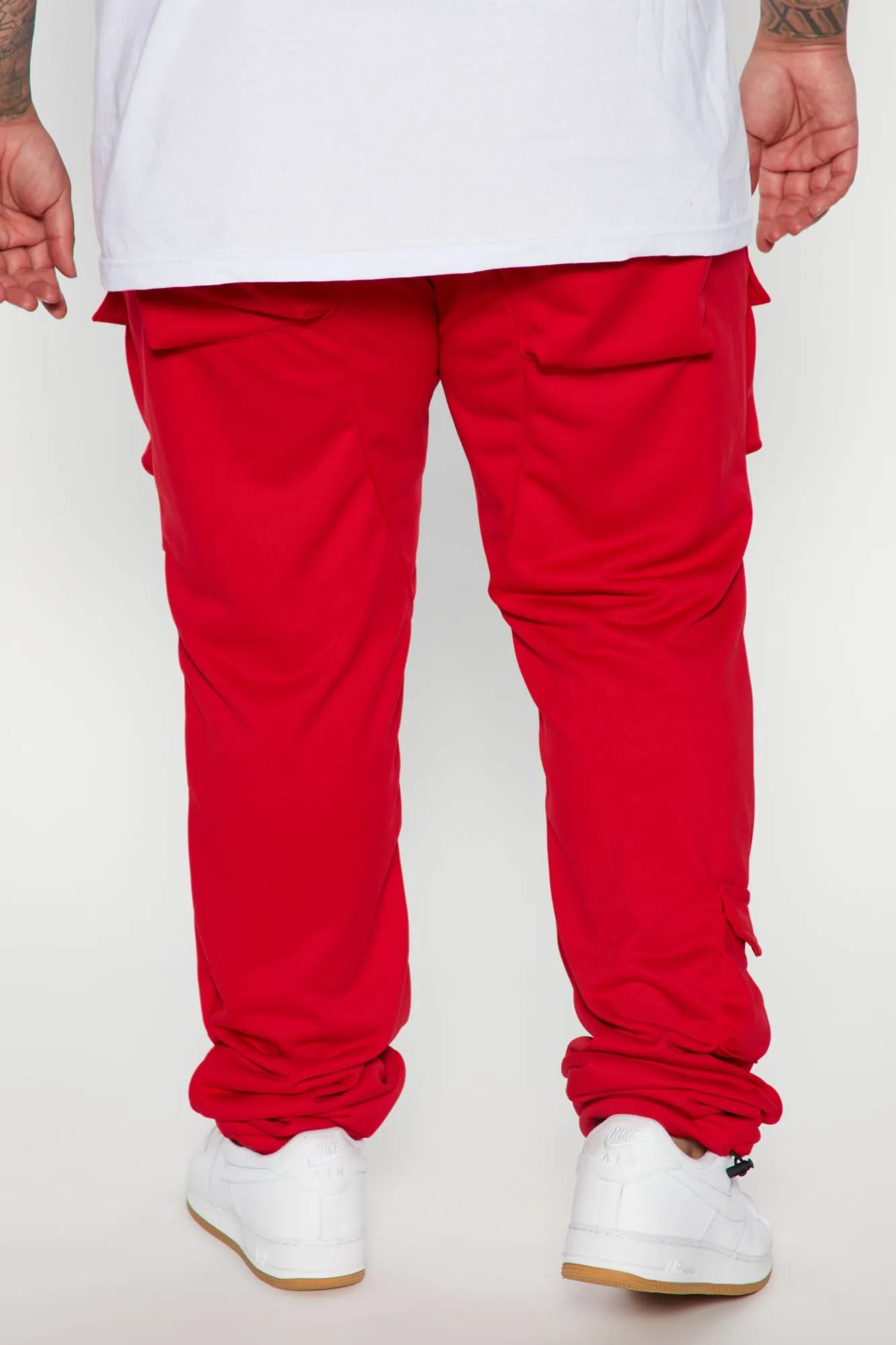 Always On Cargo Jogger - Red