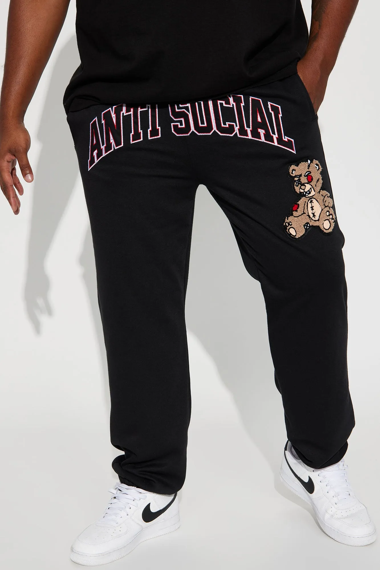 Anti Social Jogger - Black