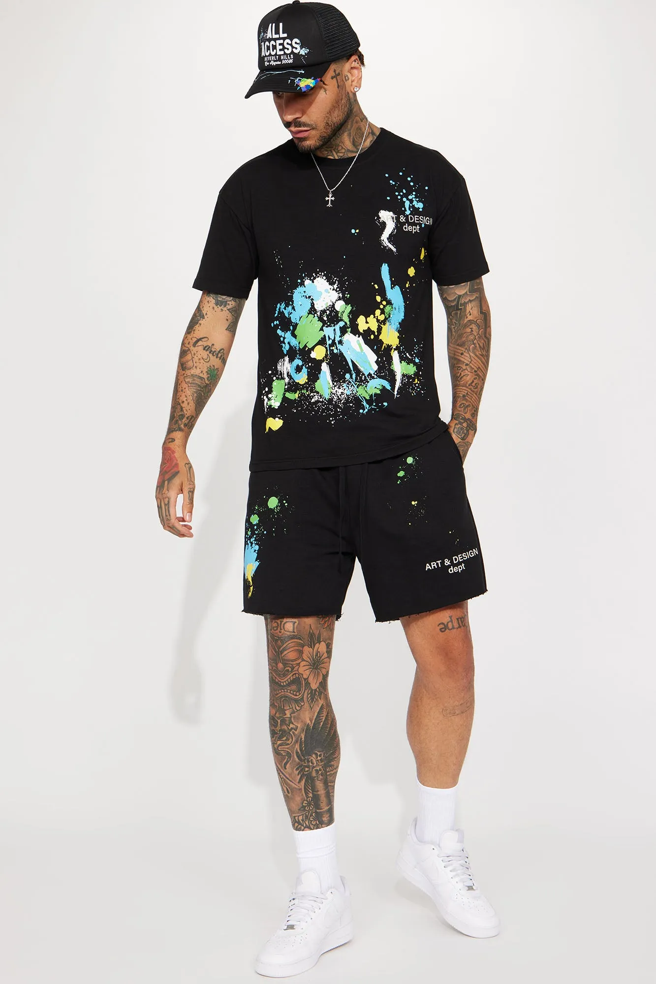 Art And Design Dept Shorts - Black