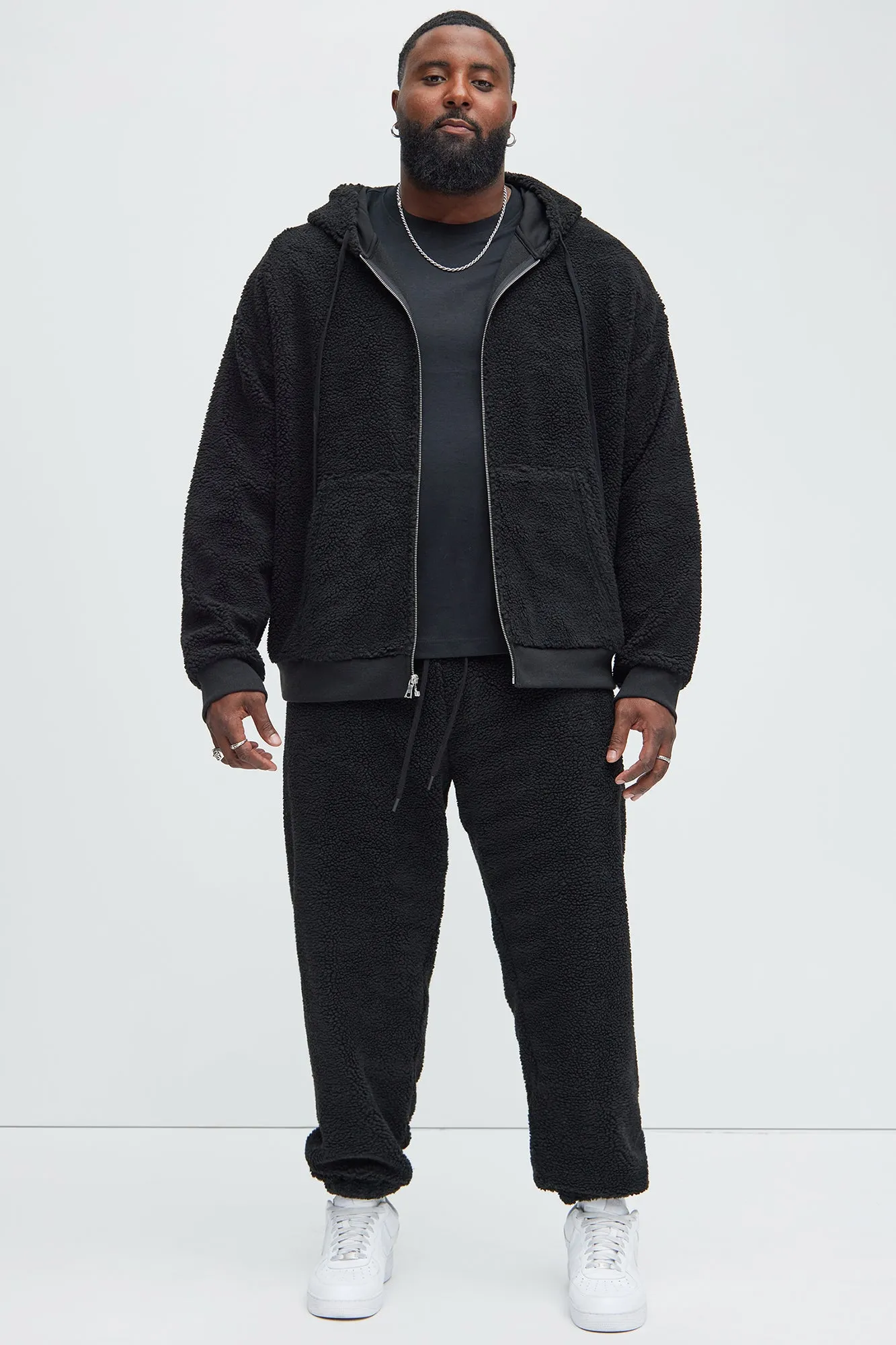 Axel Polar Fleece Jogger - Black