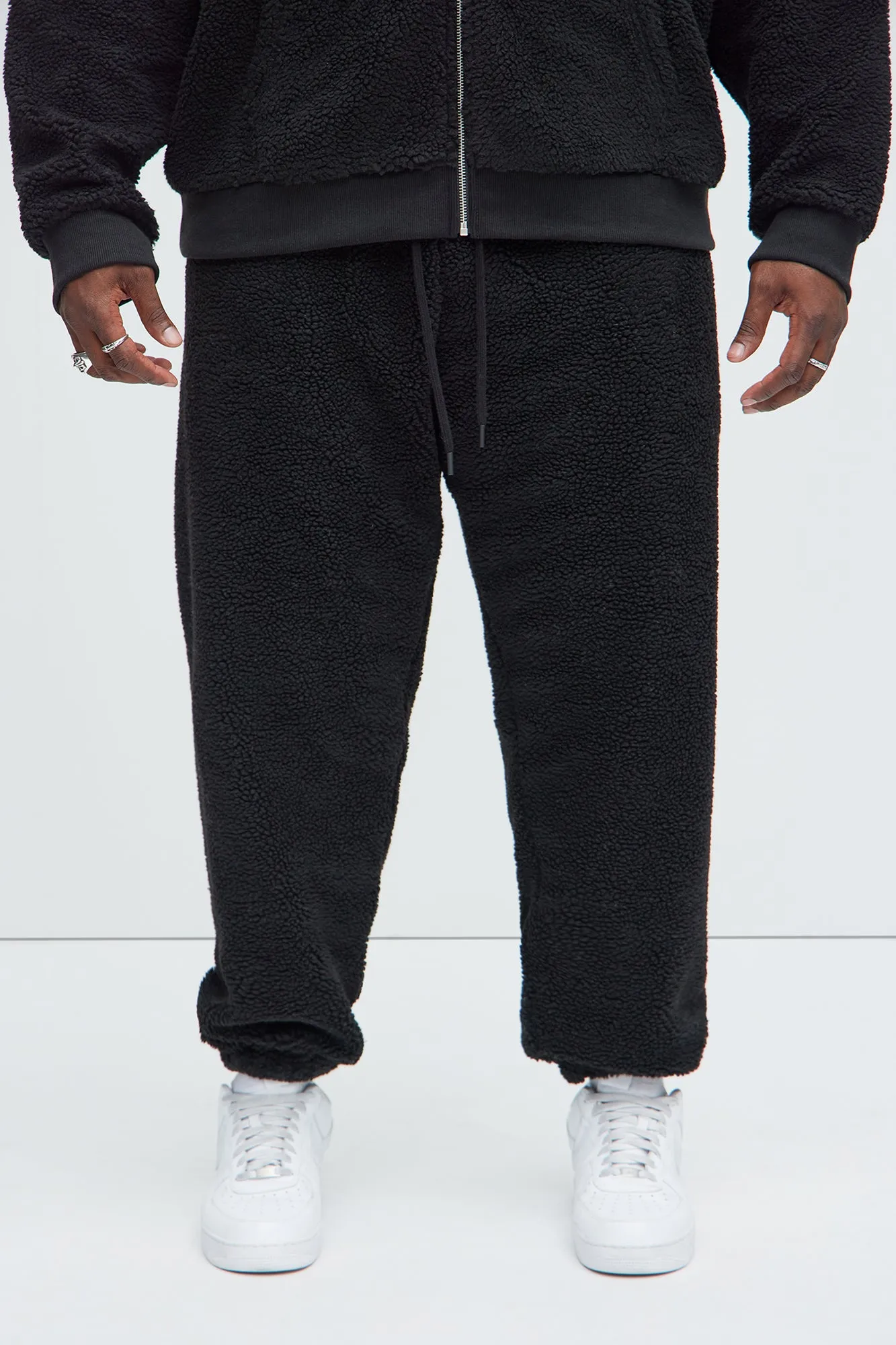 Axel Polar Fleece Jogger - Black