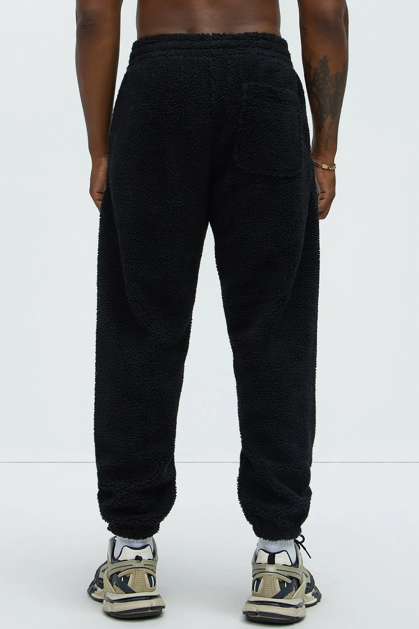 Axel Polar Fleece Jogger - Black