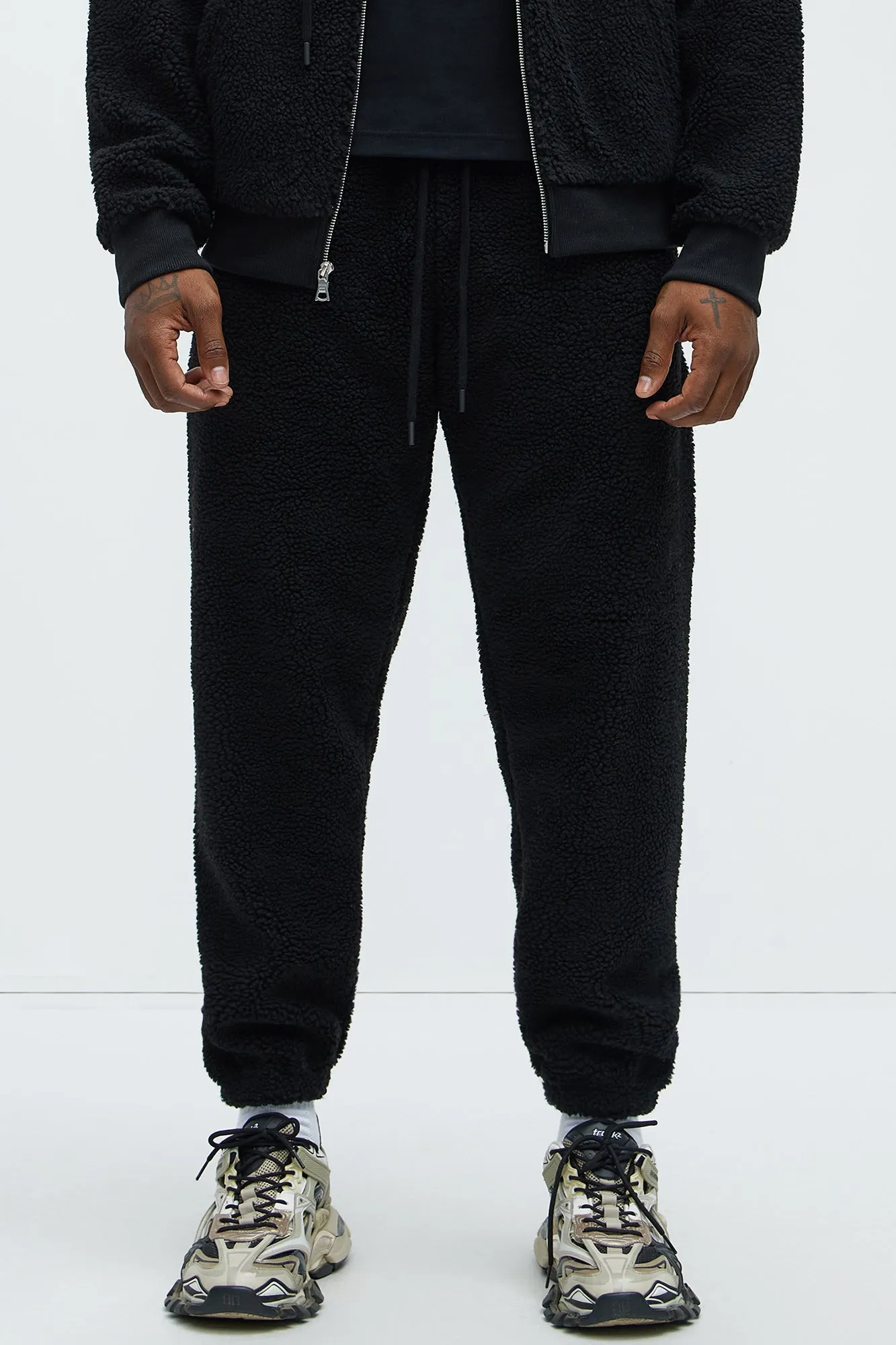 Axel Polar Fleece Jogger - Black