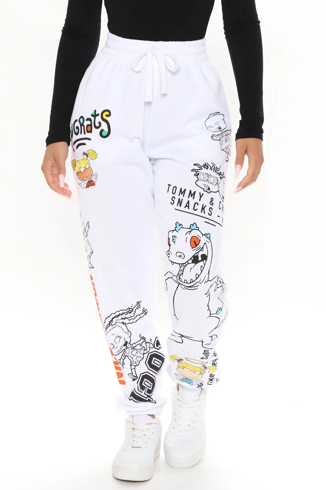 Baby Daycare Rugrats Sweatpants - White