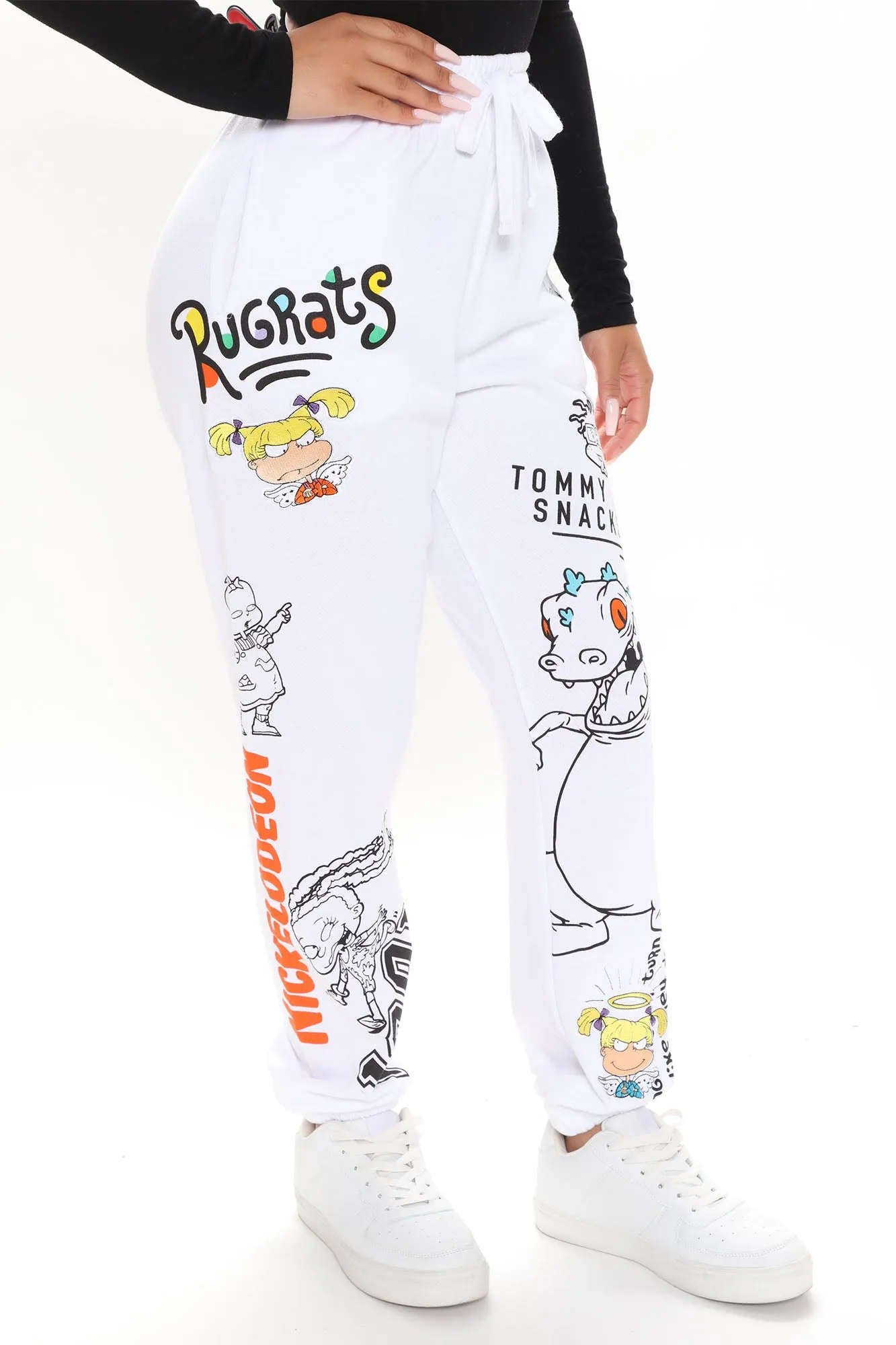 Baby Daycare Rugrats Sweatpants - White