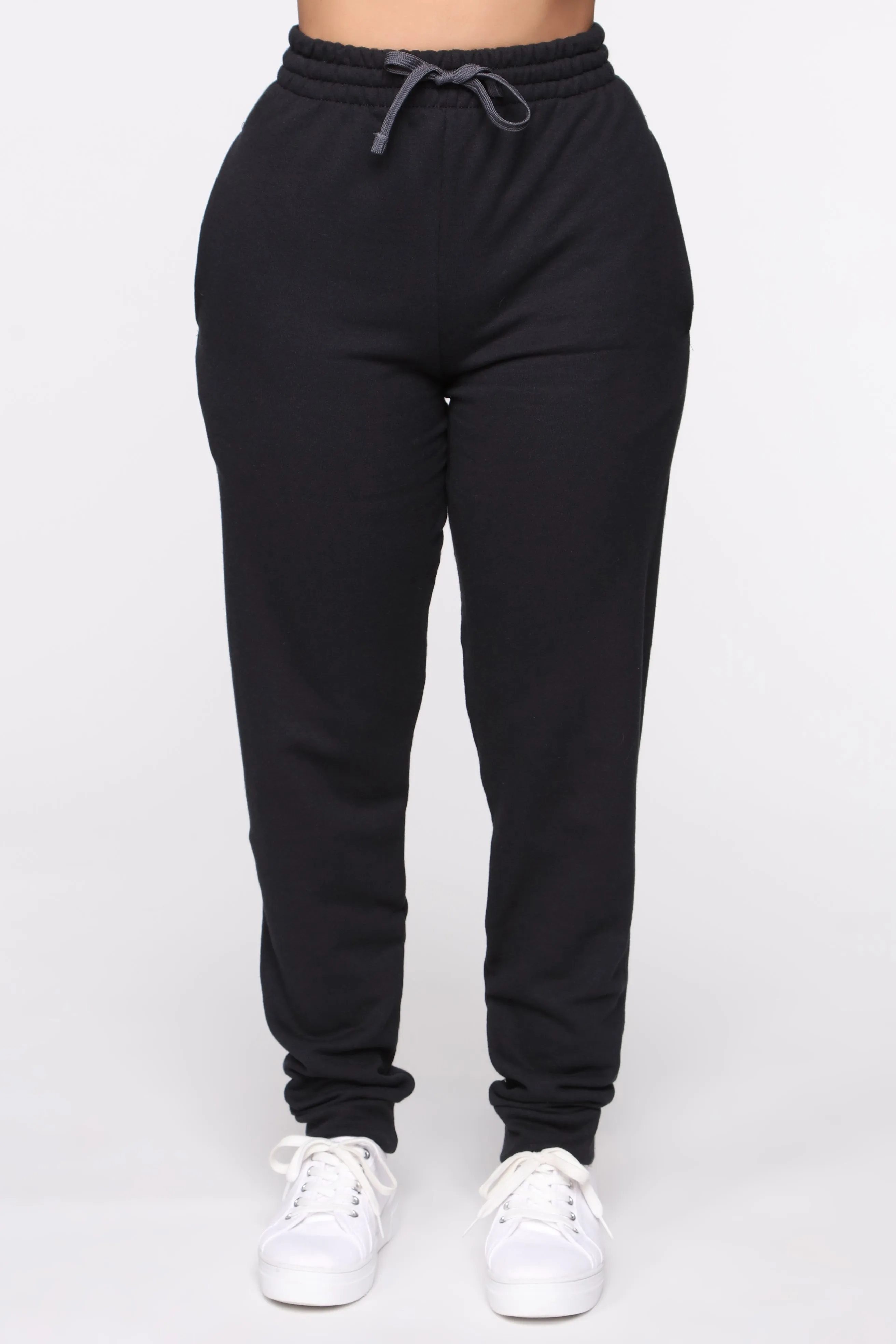 Baby Girl Sweatpants - Black