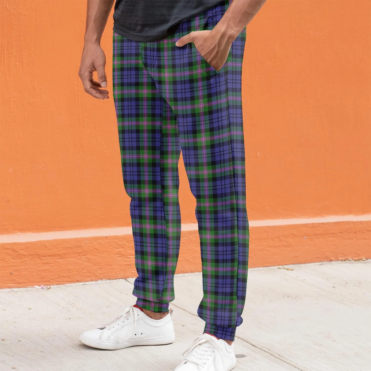 Baird Modern Tartan Joggers Pants