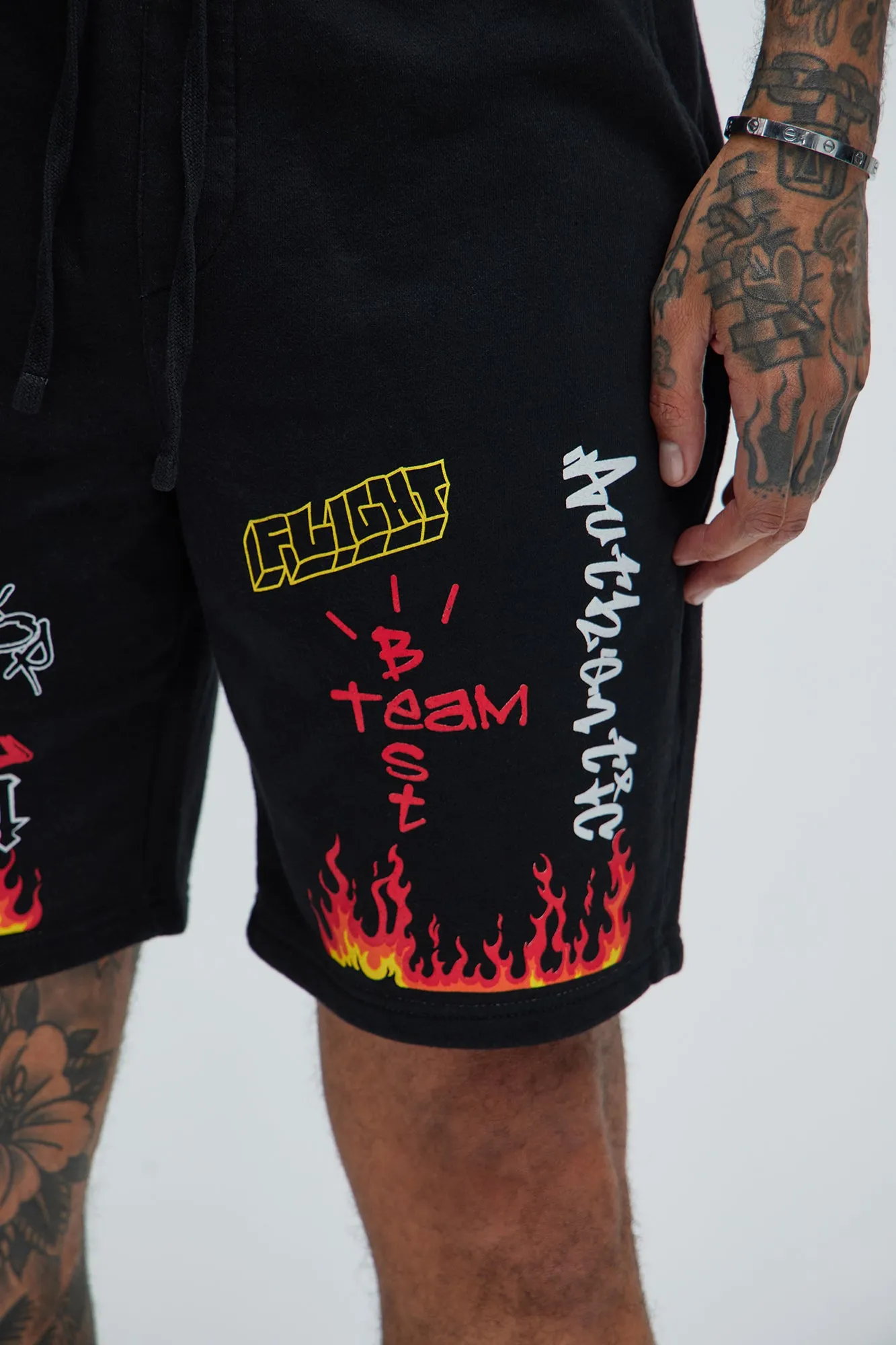 Been Ballin Sweatshort - Black