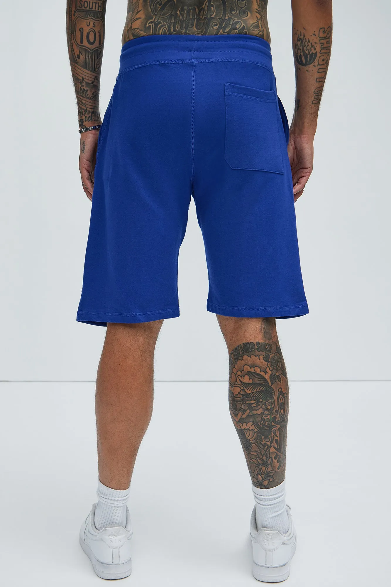 Better Days Blooming Sweatshorts - Royal