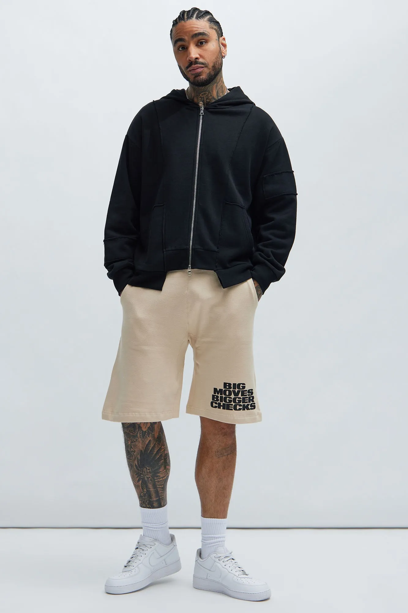 Big Spender Sweatshorts - Off White