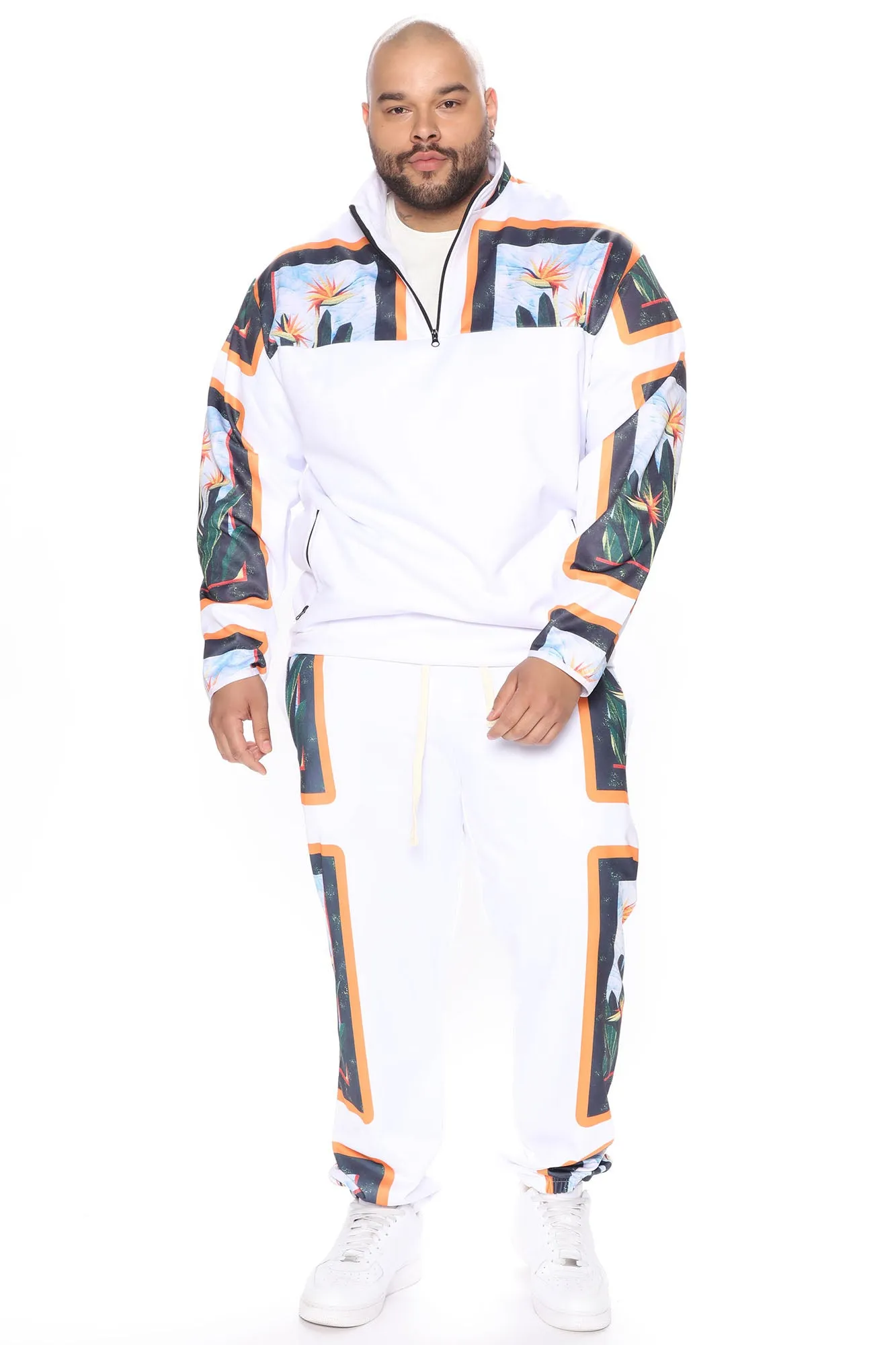 Birds Of Paradise Jogger - White/combo