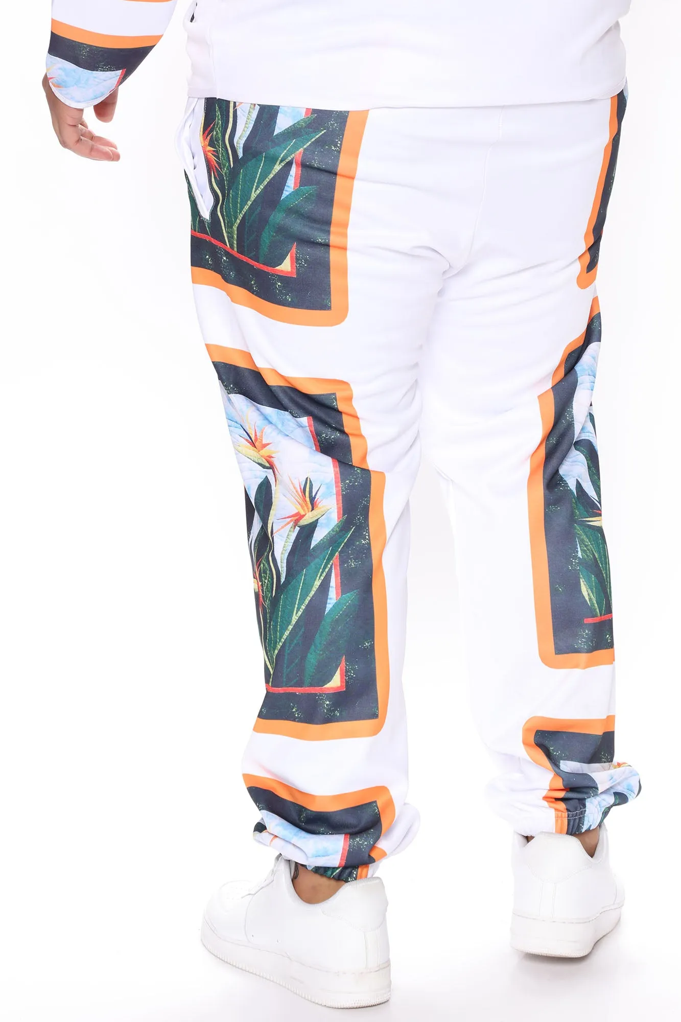 Birds Of Paradise Jogger - White/combo