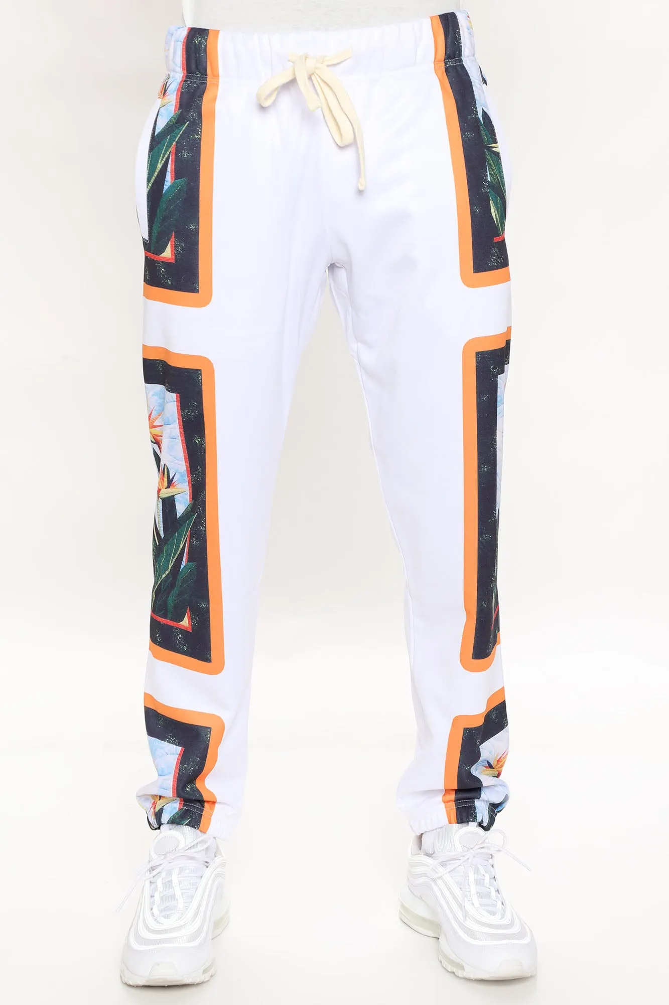 Birds Of Paradise Jogger - White/combo