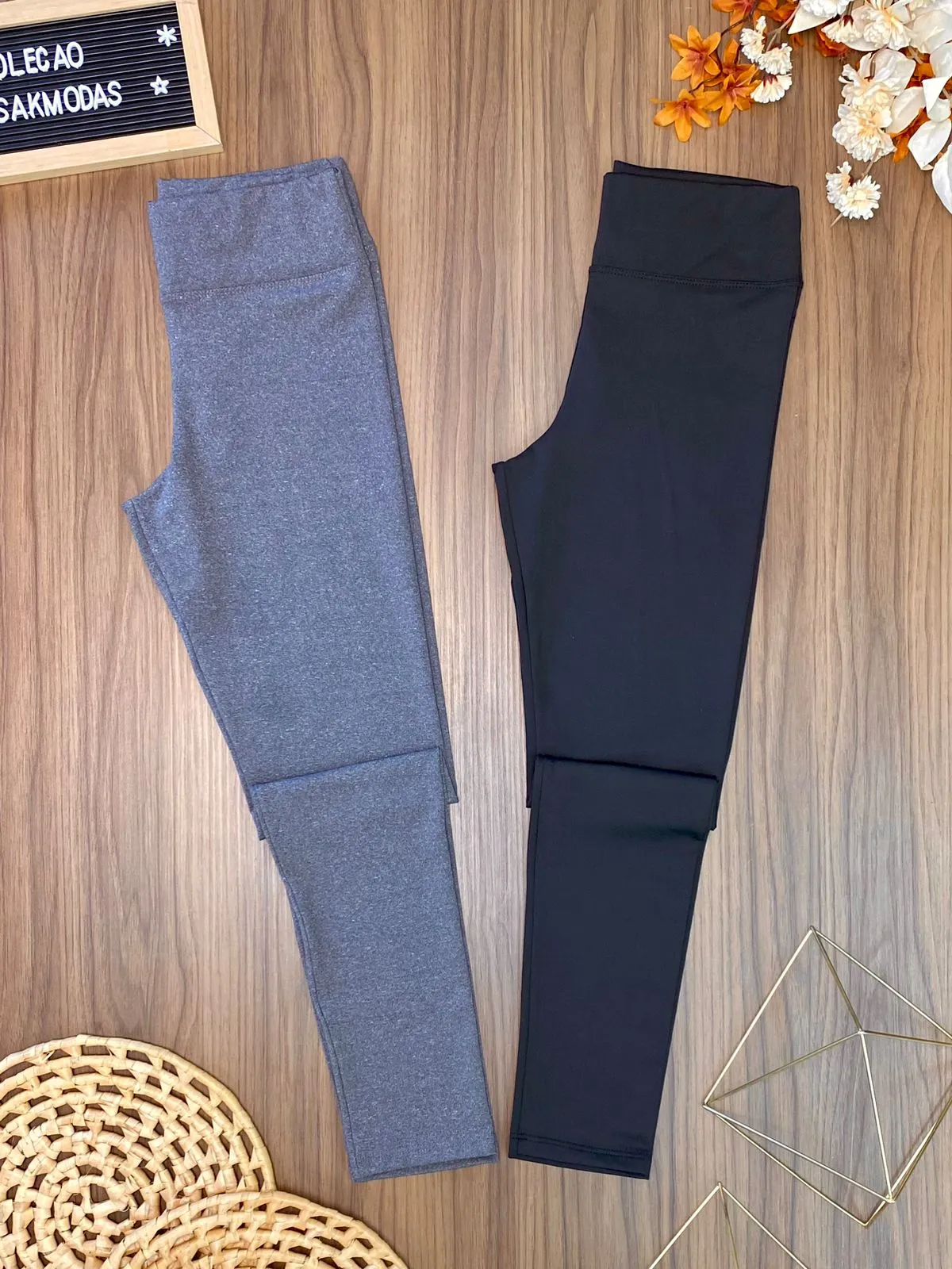 Calça Legging Flanelada 1427 (6/F)