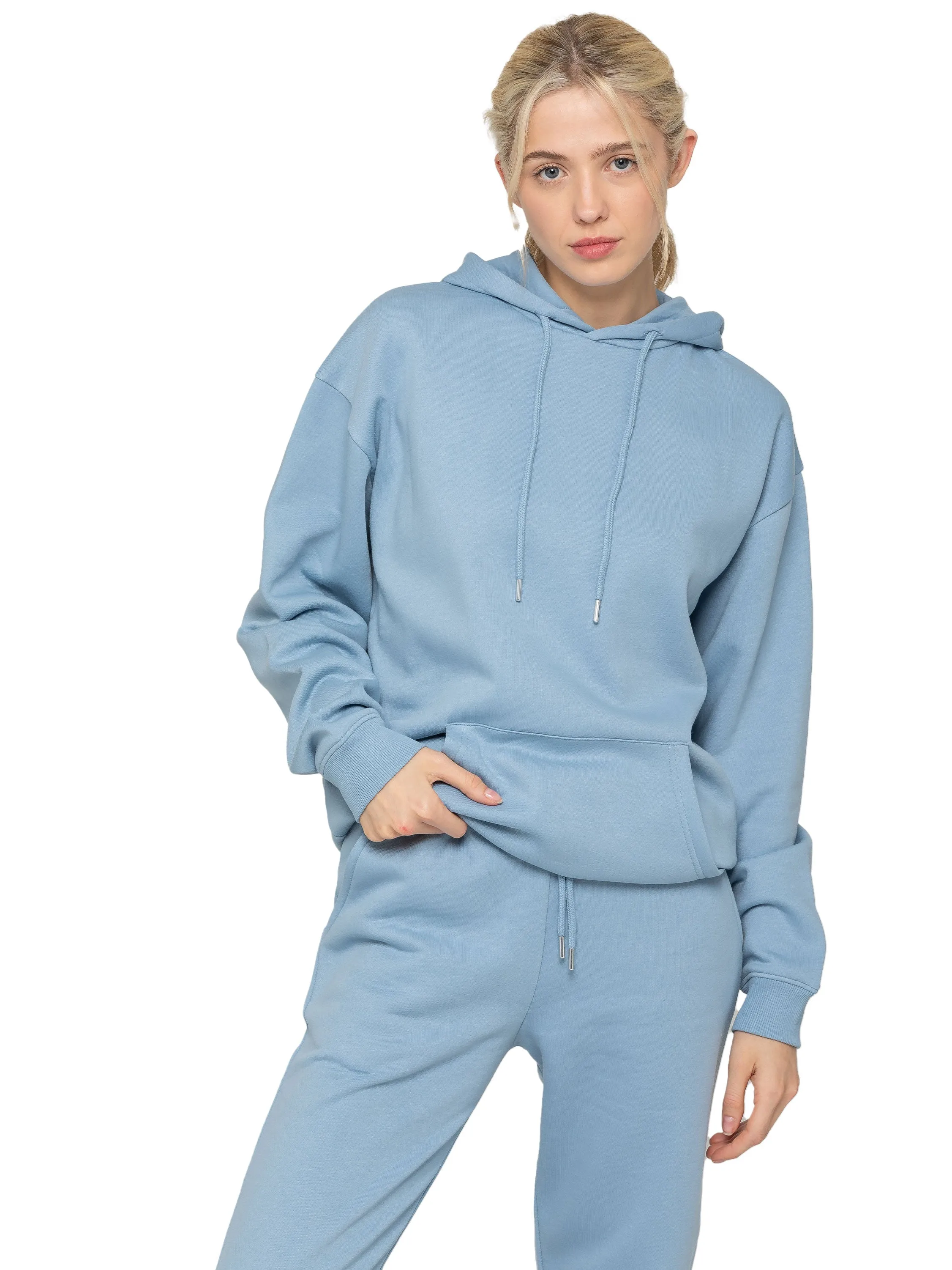 Enzo | Womens Oversized Pullover Hoodie Tracksuit Set