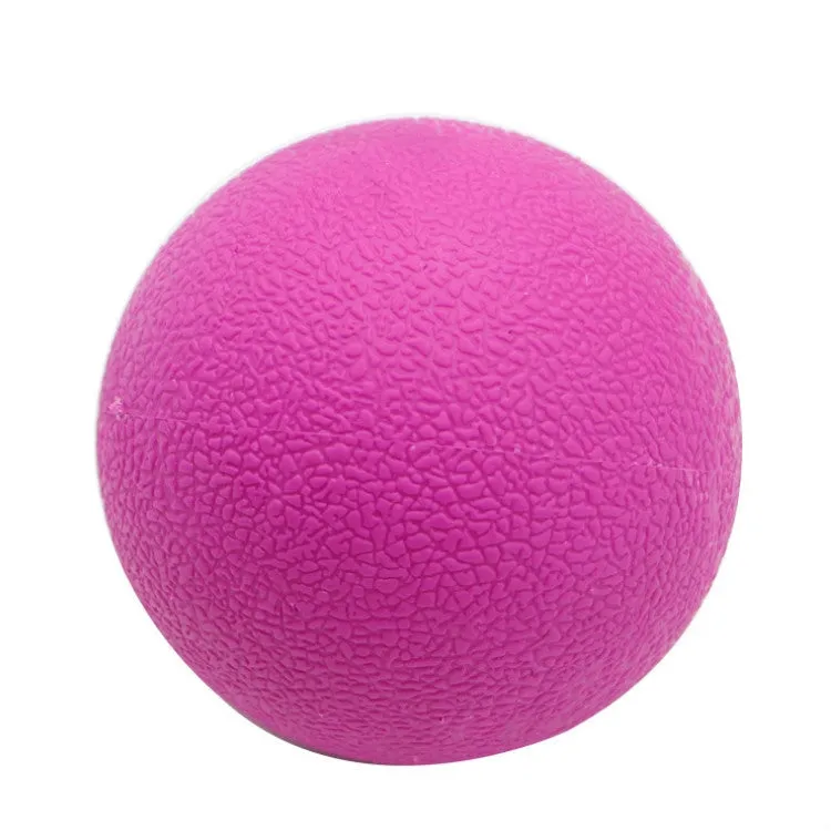 Fascia Ball Deep Muscle Relaxation Plantar Acupoint Massage Fitness Mini Yoga Ball Massage Ball, Specification:Single Ball(Pink)