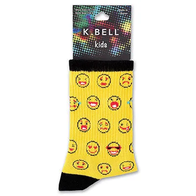 Kid's Emoticons Crew Socks