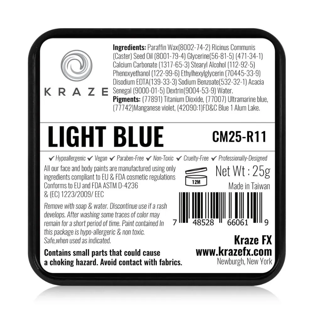 Kraze FX Face and Body Paints | Light Blue 25gr