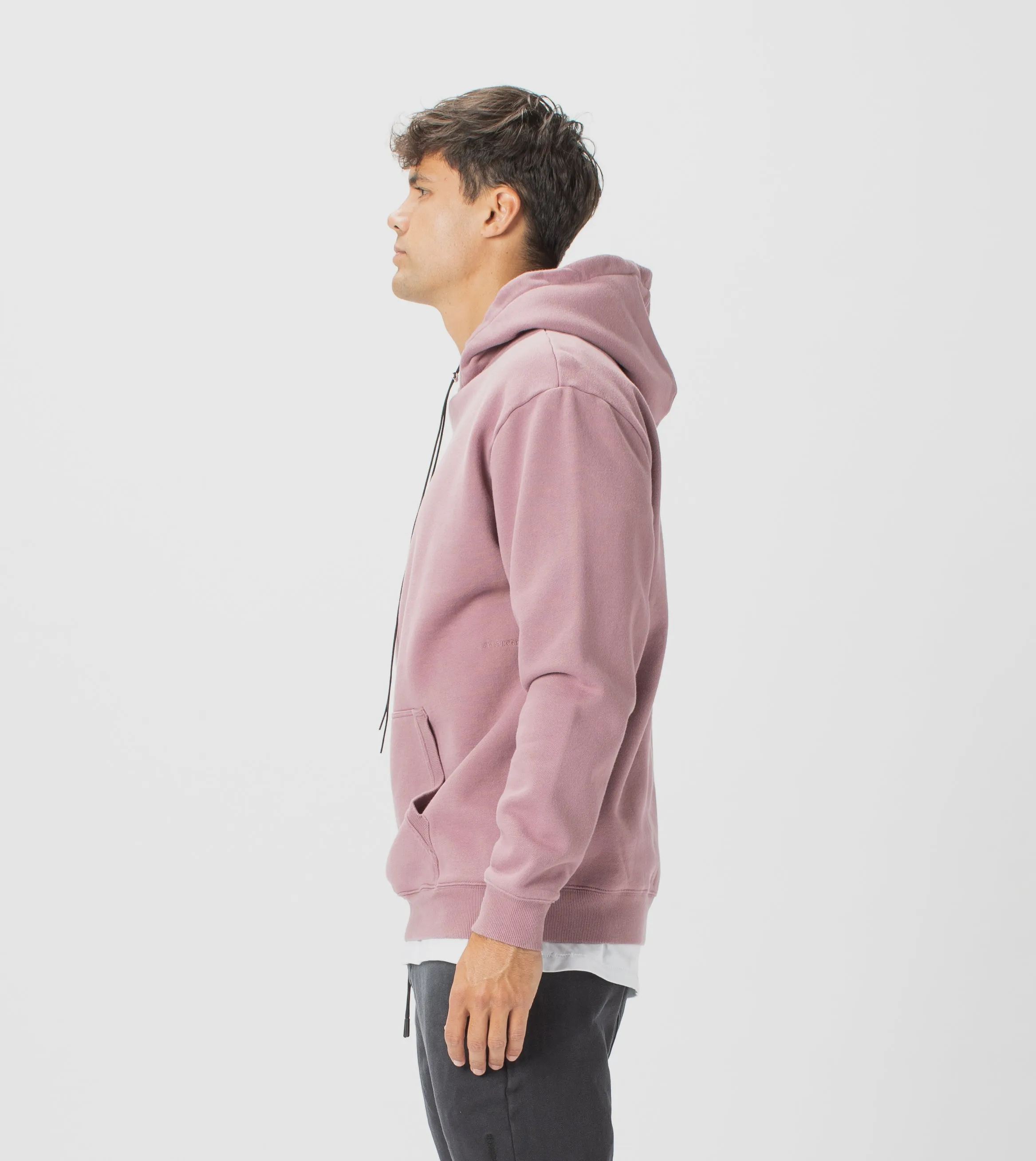 Lowgo Hood Sweat Dk Musk