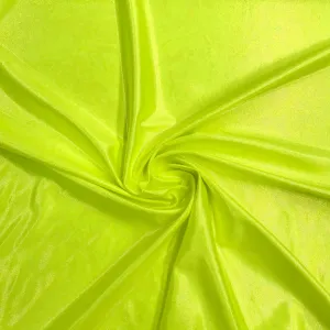 Pearl Fog Foil Spandex - Citrus