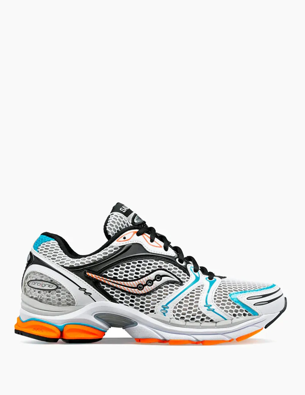 Saucony Progrid Triumph 4 Blancas y Grises Hombre