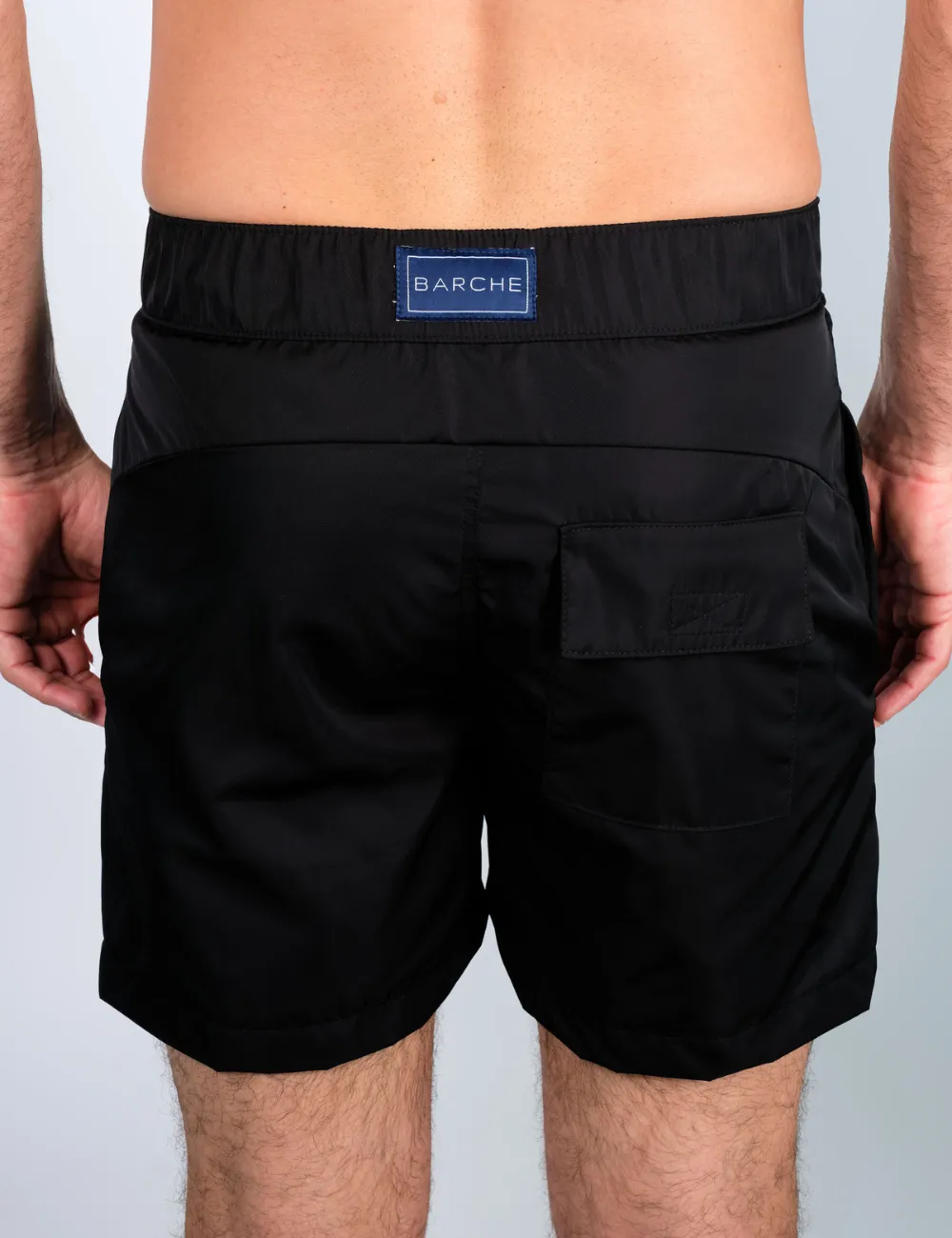 Short Alfaiataria Liso Preto