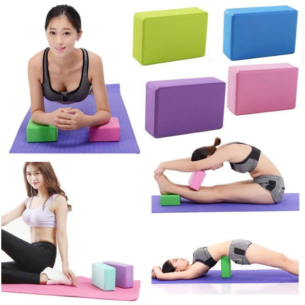 Yoga Brick EVA (Assorted color)