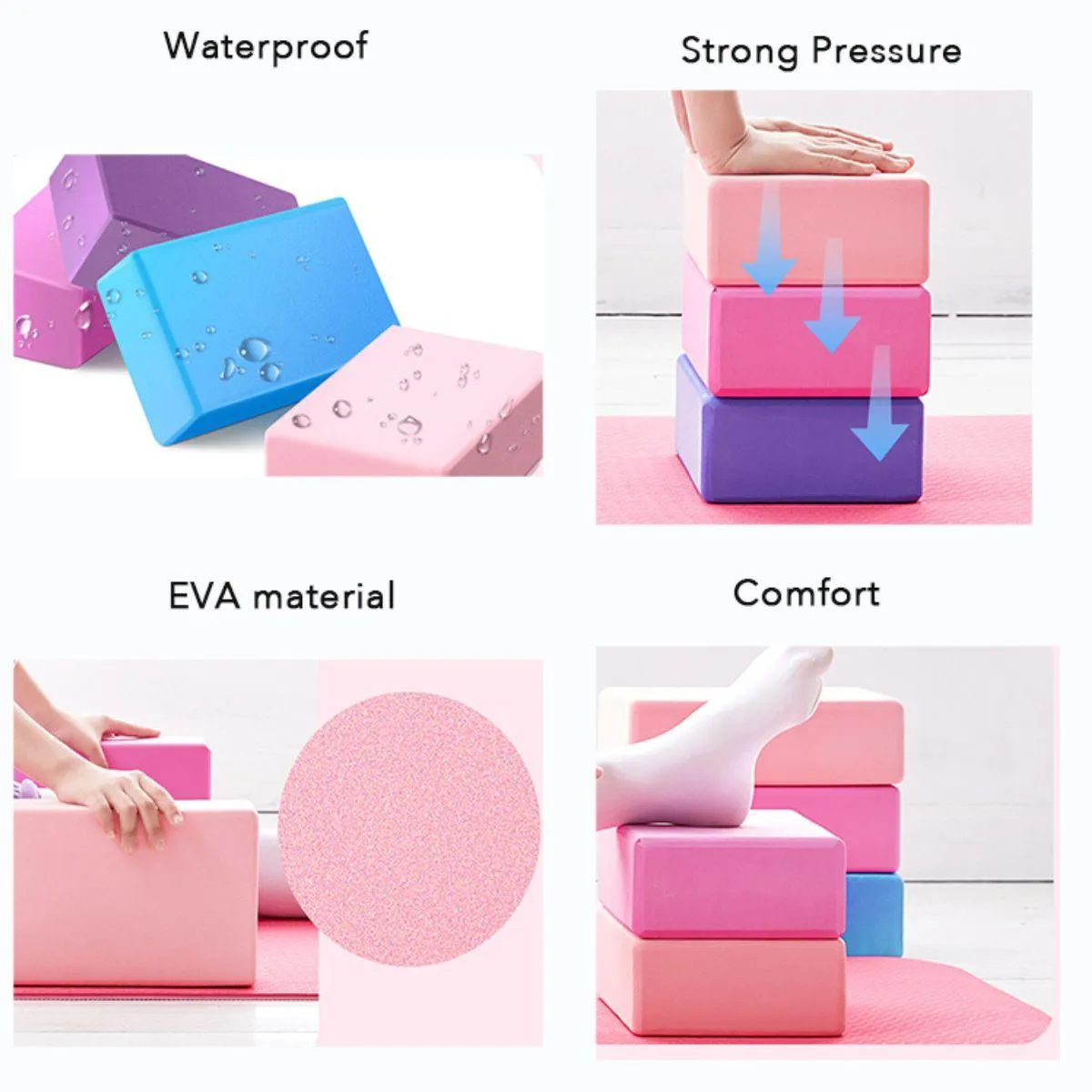 Yoga Brick EVA (Assorted color)